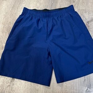 Nike Dri-FIT training shorts Men’s blue Athletic Workout Large